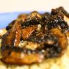 Balsamic Braised Mushrooms and Couscous