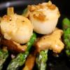 Scallops with Asparagus and Shiitake Mushrooms