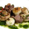 Kabob-less Lamb Kabobs with Mint Pesto