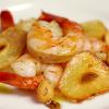 Garlic Roasted Shrimp with Red Chile Oil