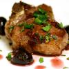 Lamb Chops with Cherry Balsamic Glaze