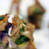 Turkey Meatballs with a Minted Yogurt Dipping Sauce