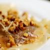 Wild Mushroom Ravioli with Hazelnut Butter Sauce