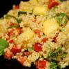 Quinoa with Mango and Curried Yogurt