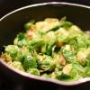 Sauteed Brussels Sprouts with Lemon and Almonds