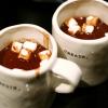 Grown Up Hot Chocolate with Amaretto