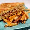 Tuna & Artichoke Panini on Homemade Fennel Focaccia