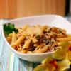 Pasta with Spinach, Chicken, and White Bean Ragu
