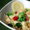 Lemon Fettuccine with Broccoli and Bacon