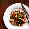 Spicy Thai Tofu with Red Bell Peppers and Peanuts