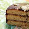 Pistachio Marzipan Petit-Four Cake