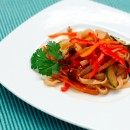Tofu and Sesame Noodle Salad
