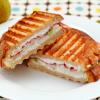 Prosciutto, Pear, and Goat Cheese Panini
