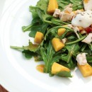Roast Chicken and Mango Salad with Yogurt