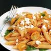Red Pesto Penne with Roasted Cherry Tomatoes and Goat Cheese