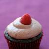 Chocolate Balsamic Raspberry Cupcakes