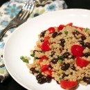 Black-Bean and Tomato Israeli Couscous