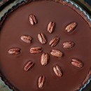 Mexican Chocolate Tart with Cinnamon-Spiced Pecans