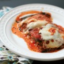 Eggplant Parmesan Lasagna with Swiss Chard