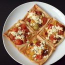 Oven Roasted Tomato and Goat Cheese Tarts