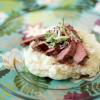 Steak with Cucumber and Radish Salsa