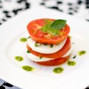 Caprese Salad with Basil Vinaigrette