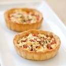 French Tomato Tartlets with Goat Cheese and Herbs