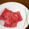 Beet and Goat Cheese Ravioli