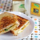 Grilled Cheese with Apricot Jam and Aurgula