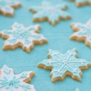 Snowflake Vanilla Almond Sugar Cookie Recipe