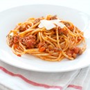 Spaghetti with Fresh Soppressata
