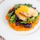 Moroccan Chicken With Carrot Purée