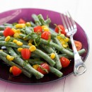 Green Bean Salad with Goat Cheese Dressing