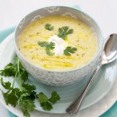 Yellow Summer Squash and Corn Soup