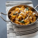 Farro Risotto with Acorn Squash and Kale