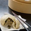 Asian Steamed Buns with Kale and Bok Choy