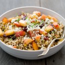 Peach and Roasted Vegetable Salad