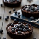 No-Bake Blueberry Truffle Tartlets