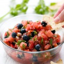Watermelon Blueberry Salsa