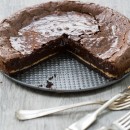 Chocolate Peanut Butter Chess Pie