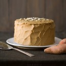 Sweet Potato Cake with Molasses Buttercream