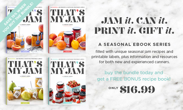 That's My Jam: Four Seasons BUNDLE and put!  Banana Cake With Praline Filling And White Chocolate Ganache ebook promo