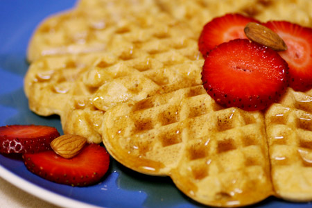 Soy Almond Waffles