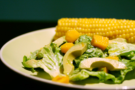 Mango & Avocado Salad with Citrus Dressing