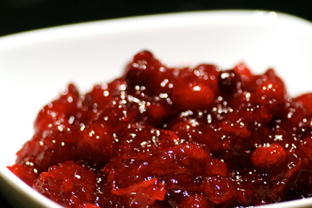 Cranberry Sauce with Vanilla Bean and Cardamom