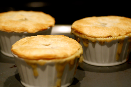 Ramekin Turkey Pot Pies