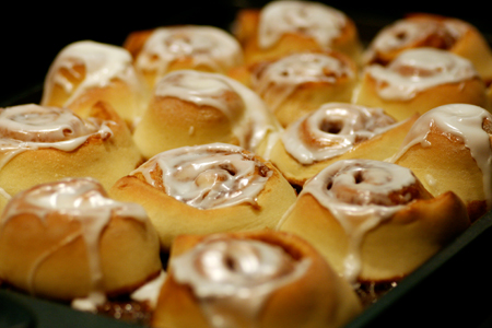 Mini Almond Cinnamon Rolls