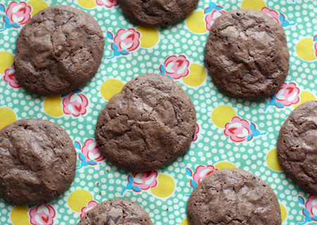 Double Chocolate Almond Macaroons