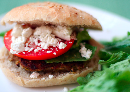 Eggplant Veggie Burgers