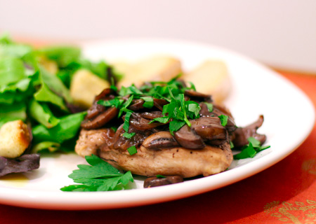 Almost Chicken Marsala